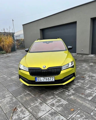Skoda Superb cena 171500 przebieg: 99500, rok produkcji 2020 z Żychlin małe 407